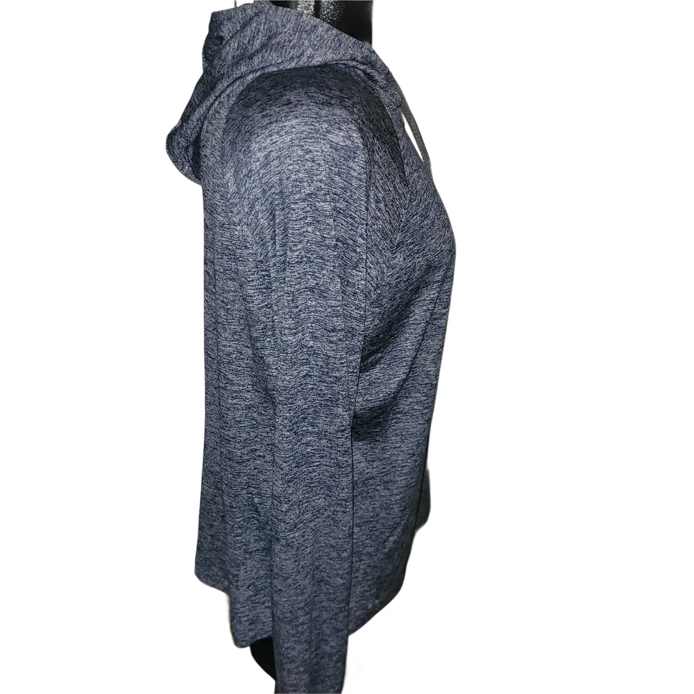 Under Armour Women's Blue Heathered Pullover Activewear Top Size XL - Picture 4 of 7